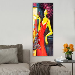 Wallity Lienzo Decorativo Multicolor 30 x 80 cm